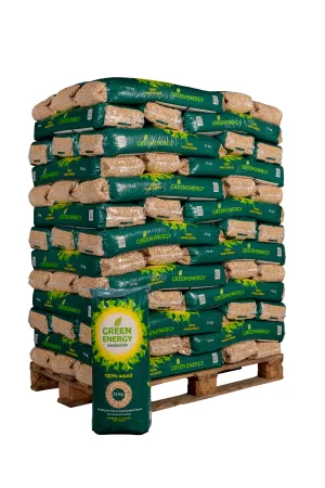 Green Energy Excellent houtpellets 65 zakken à 15 kg